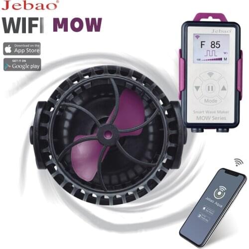 NEW Jebao Smart Wave Pump with WiFi LCD Display Controller wave maker pump MOW-3 5 9 16 22