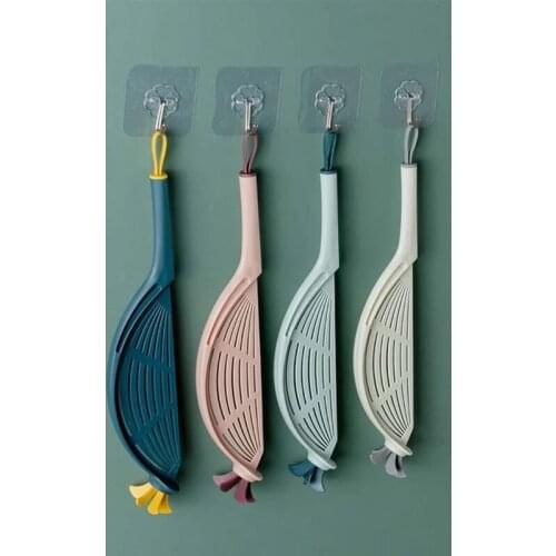 Plastic Drain Rice Washing Machine Kitchen Multifunctional Hollow Rice Washing Board Kitchen Gadgets Beans-washing Handle CF-252