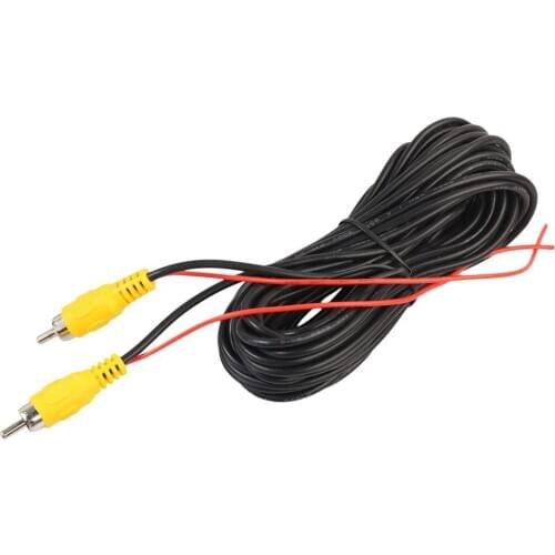 RCA Video Cable CAZBC13 CAR Reverse Rear View Parking Camera Video Cable 6m Waterproof Auto Car Accessories MGO3