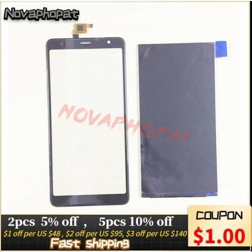 Black Original LCD sensor Touchscreen For BQ Mobile BQ-6010G Practic 6010g Touch Screen Digitizer Glass panel lens glass Display