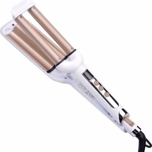 Hair curler Utomatic Ceramic Hair Curler Curling Iron Styling Tools Hair Styler Curler Care Deep Wave Roller Triple Barrels