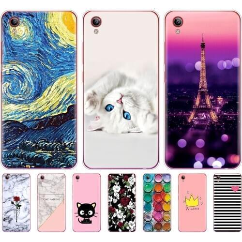 Silicon case For Vivo Y91C 6.22inch Case Soft TPU Protective Phone Back cover for vivo Y91 C VIVOY91C Bumper Shell cute cat
