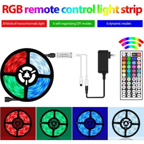 New RGB Light With LED Strip Set 5050 Symphony Marquee 12V Remote Control Waterproof Neon Light Strip Bluetooth Dropshipping