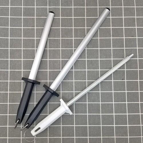 8 10 12inch diamond and carbonsteel knife sharpener sharpening steel kitchen tool grind