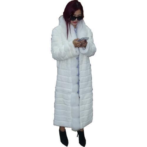 Topfurmall Fur Coats With Collar
