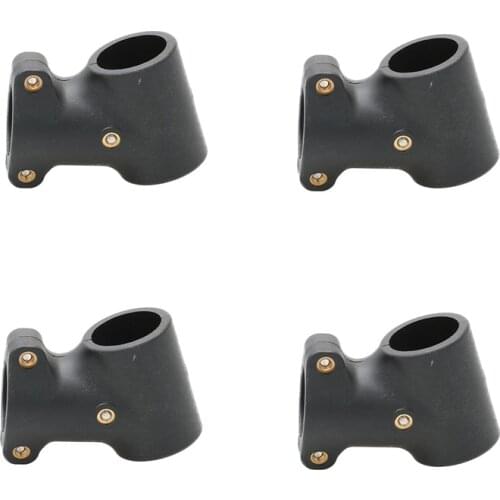 4PCS EFT Agriculture Drone Nylon 20 to 20mm Tee Joint Three-way 20 Degree Landing Gear Connector Adapter for RC Plant UAV Drone