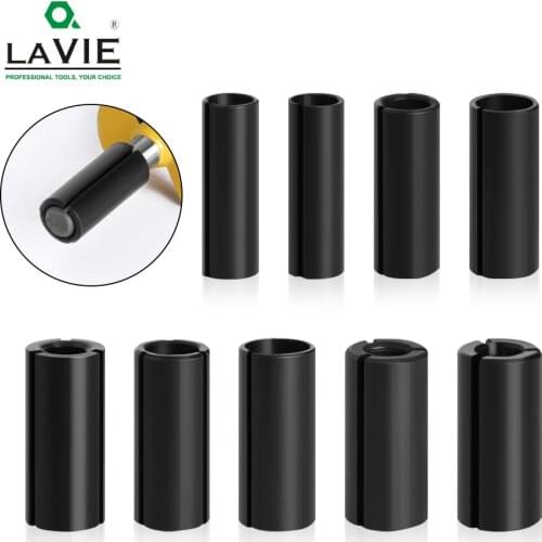 LA VIE 1pc CNC Router Bit High Precision Adapter Collet Milling Cutter Tool Adapters Holder 6mm 6.35mm 8mm 10mm 12mm 12.7mm 4001