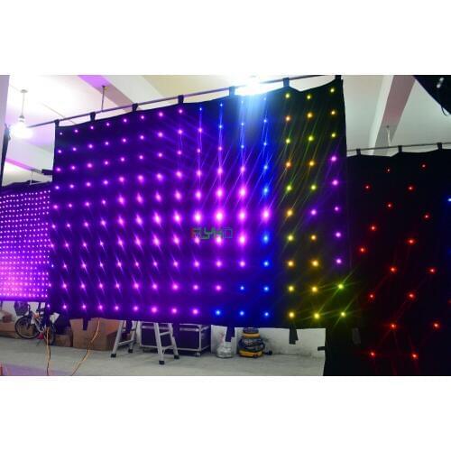 Factory price led mesh curtain