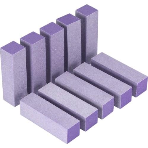 10pcs/set Nail Tool Buffer Acrylic Nail Art Sanding Block Files Newest Nail Polish Makeup Beauty Tools Nail File Sanding Tools