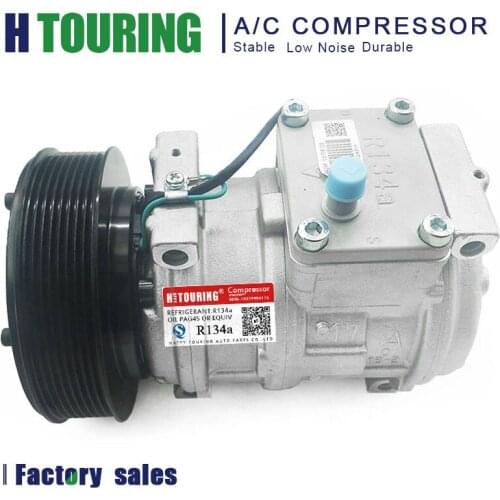 10PA17C AC A/C Compressor for Car John Deere Compressor AH169875 AN221429 RE196923 RE46609 RE69716 SE501459 SE501462 TY24304 8PK