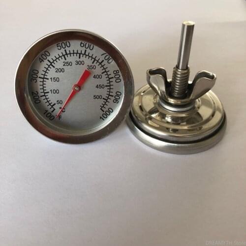 Bimetallic BBQ Thermometer Oven Stainless Steel Thermometer BBQ Thermometer 100PCS