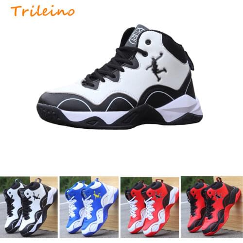 Jordans Men Basketball Shoes Air Cushion Basketball Sneakers Anti-skid High-top Couple Shoes Breathable jordans Basketball Boots