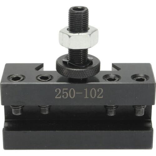 Hot Sale 6-12 Inch 2 AXA Boring Turning Quick Change Tool Post Facing Holder 250-102 for CNC Lathe Tool Kit