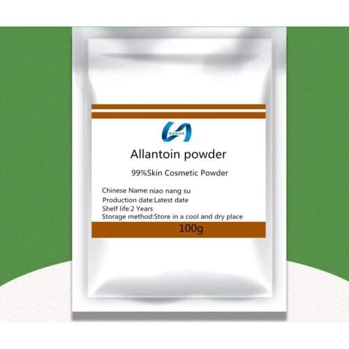 Hot sale High Quality 99% pure Allantoin Powder,niao nang su,Promote cell growth,Keep your skin moist,Whitening skin