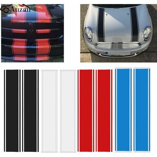 Convertible Racing Rally Car Stripe Auto Graphic Decal Vinyl Kart Truck Universal Pair