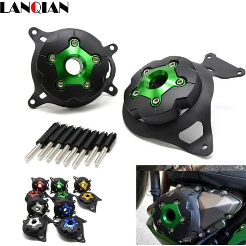 Motorcycle Engine Stator Cover Engine Guard Protection Side Shield Protector For Kawasaki Z800 Z750 Z 800 2013 2014 2015 2016