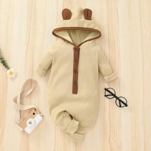 Baby Boy Clothes Infant Warm Long Sleeve Romper Newborn Jumpsuit Girl Sweater Outfit