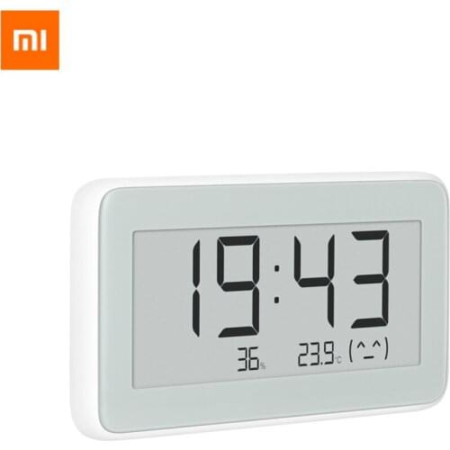 Original Xiaomi Mijia BT4.0 Wireless Smart Electric Digital Indoor&Outdoor Hygrometer Therometer Clock Tools Set