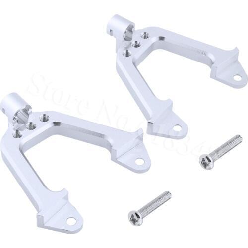 For AXIAL SCX10 Wrangler 6061 Aluminum Front Shock Hoops Parts Compatible RC 1/10 Electric 4WD Rock Crawler AX80025 Replacement