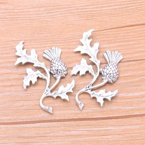 PULCHRITUDE 8PCS 30*45mm 2020 New Product Photo Color Leaves Peacock Charms Animal Pendant For Metal Alloy Jewelry DIY Marking