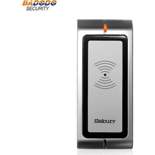 R4-H&EM Metal waterproof card reader Support 125KHz EM& ID card Output Format 26-37bit IP65