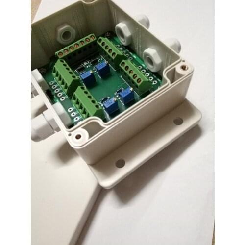 Four Inputs One Output load Cell Junction box / loadometer Weighing Sensor / Weighbridge Junction Box / 5 Wires Weighing Box