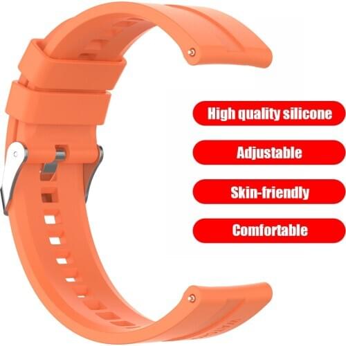 Strap Silicone Watch Band Outdoor Shopping Wearing Accessories for Garmin Vivoactive Vivomove 3 Forerunner 245 645