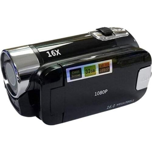 2.7" TFT LCD Flip Screen Video Camera Camcorder 1080P Vlog Youtuber Live Video 16X Digital Zoom Digital Video Camera 40JB