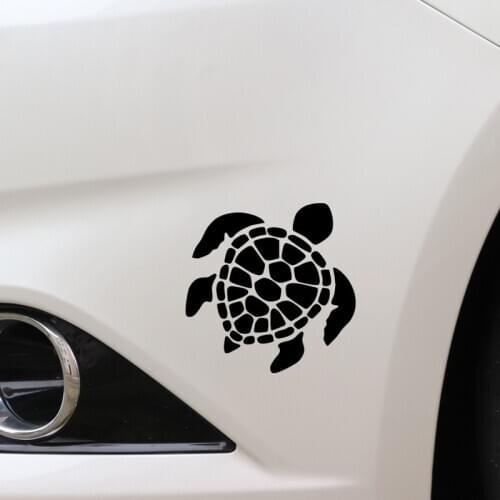 13cm*13cm Honu Sea Turtle Fashion Car Styling Vinyl Car StickerVinyl Decals Car Styling Self Adhesive Emblem Stickers Car Access