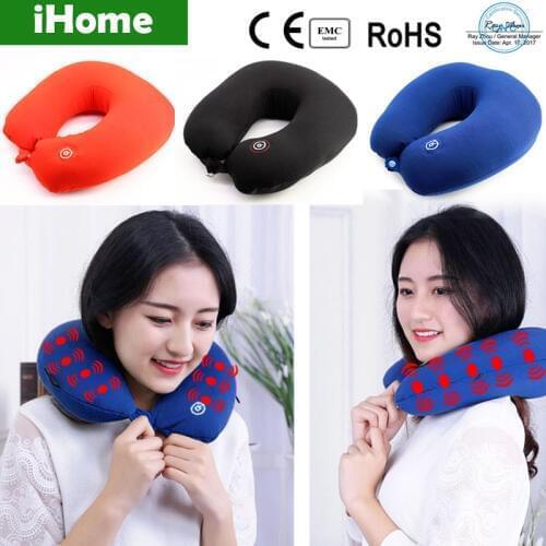 High Quality U Shape Neck Massage Pillow Neck Pain Relax Massager Foam Pillows for Home and Travel Sleeping Cervical Spine Care