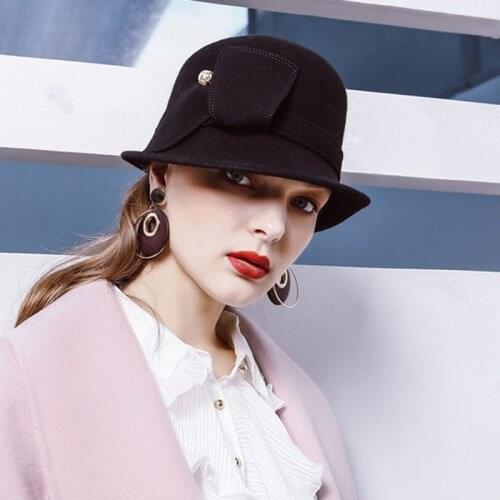 WDJWQYWZR Women's Felt Hats