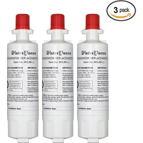 Replace LG LT700P Adq36006101 Adq36006102 46-9690 Refrigerator Water Filter 3pcs/lot