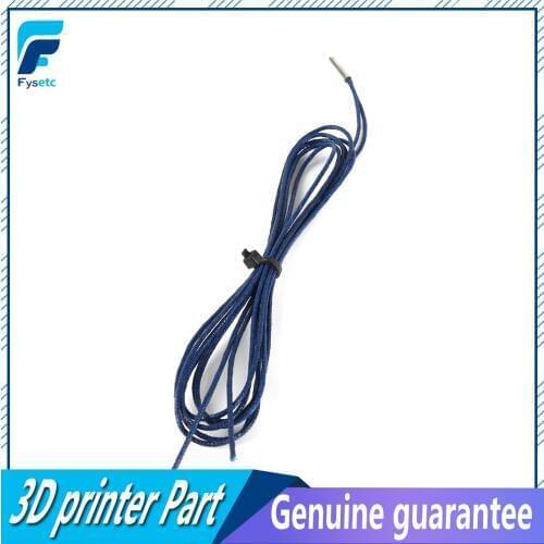 PT1000 Probe 4mm * 30mm Up to 450 Degree RTD 1m Platinum Thermal Resistance Sensor For 3D Printer E3D Volcano/ V6 Heater Block