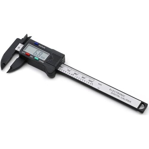0-100mm Jade jewelry measuring ruler mini plastic display electronic digital caliper tools
