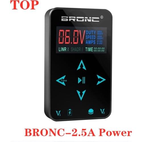 2021 New Arrival Original Hummingbird Bronc Touch Screen Digtal LCD 2.5A Tattoo Power Supply Use For Tattoo Mahcine
