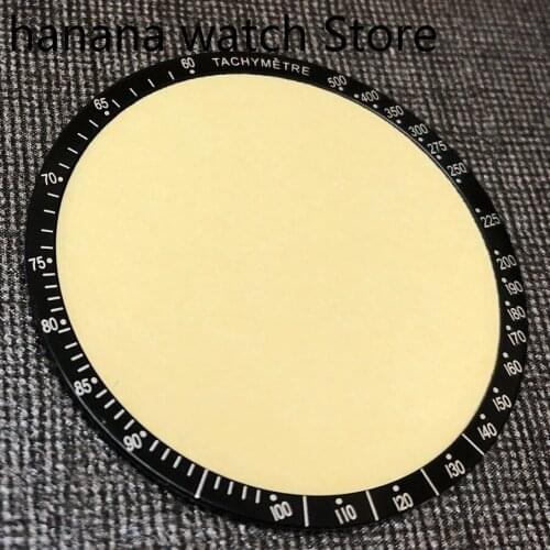 38mm new quality hot-selling GMT ceramic watch bezel, suitable for automatic mechanical watch 40mm mens watch bezel