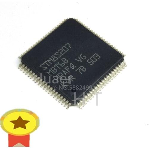 4pcs STM8S207MBT6B STM8S207 8S207 QFP80