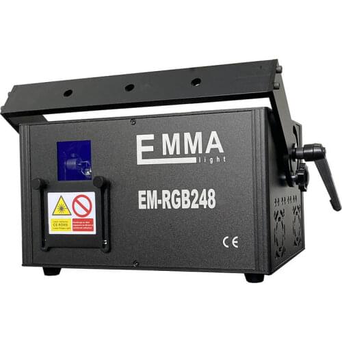 5W DJ Disco Stage Effect RGB Laser Projector Beam Scans DMX512 Music Control Bar Party Light Show