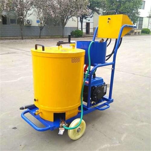 60L Asphalt Grouting Machine Hand Push Type Road Asphalt Potting Machine Crack Repairing And Sealing Machine ET950 220V 0.65KVA