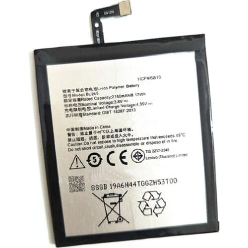 2150Mah BL245 battery for Lenovo S60 S60T S60W Smartphone High quality Replacement Battery