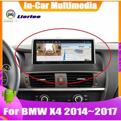 10.25 Inch Android system Car GPS Navigation For BMW X4 F26 2014~2017 Radio Audio Video HD Touch Screen