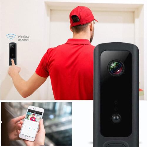 Tuya WIFI Doorbell Smart Home Wireless WiFi Video Doorbell Intercom Security Outdoor Door Camera 720P HD Home Monitor PIR