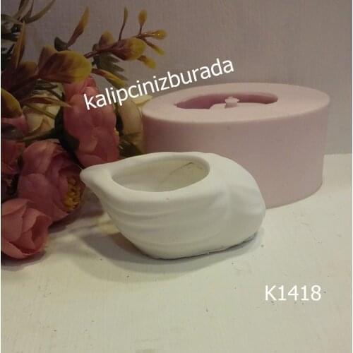 Mussels sculent flower pot