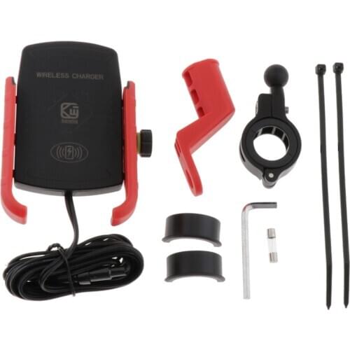 Motorcycle Holder Scooter Stand Mount Bracket for Mobile Phone GPS MP4