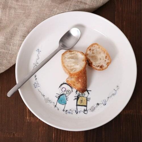 Designers Style Making Friends Deep Plate Childrens Dinner Plate Kids' Fun