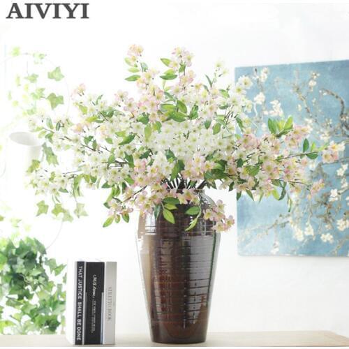 Foreign trade excellent products Real Touch artificial apple flower fake decorative flower wedding new home party DIY decoration