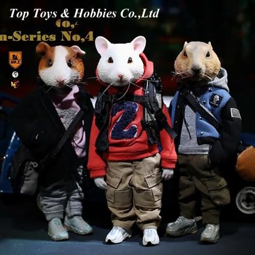 7" Mr.Z Pocket animal Toys PZCS009 mouse PZCS010 Guinea pig PZCS011 Groundhog Collection Series No.4 Animal Figure