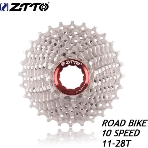 Road Bike Cassette 10 Velocidades 11-28 T Freewheel Bicycle Parts Chain Sprockets 10s 20S 10v Speed Flywheel