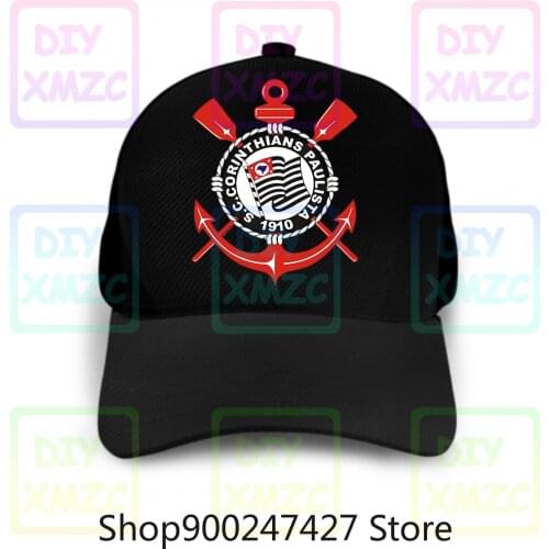 Corinthians Paulista Hats Baseball Cap Brasil Football Soccer Crest Sao Paulo Serie A