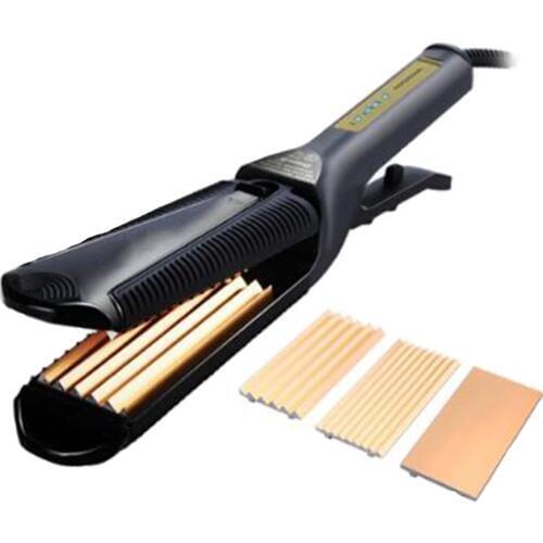 Ceramic straight electric plywood and cooled in plate straightening roll 3 in 1 waves and fluffy must size corn very hot D020